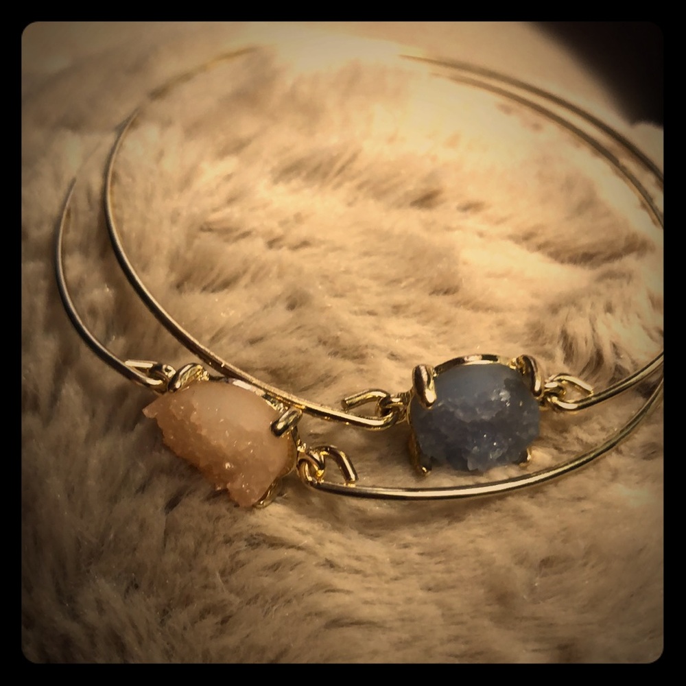 Stone Piece Bracelet (get both!)